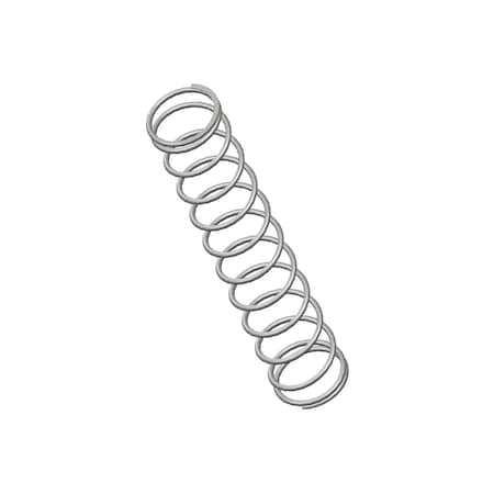 Compression Spring, O= .600, L= 3.25, W= .045